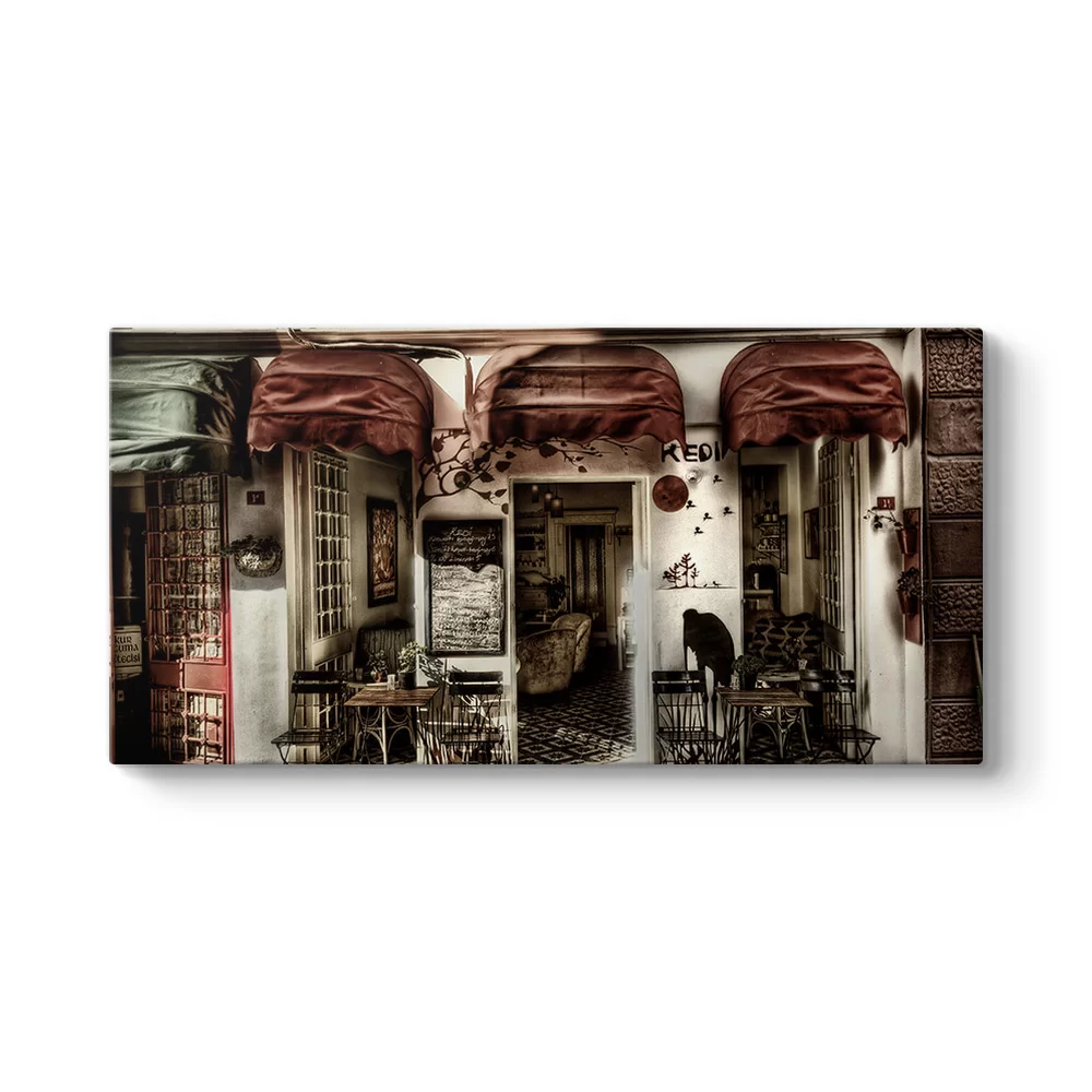 Kedi Cafe Tablosu - Model 5